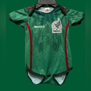 MEXIXO , SOY MÉXICO , INFANT  , ONE PIECE , SIZE 3 - 5 MONTHS